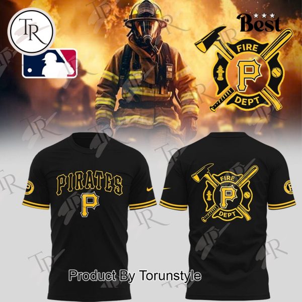 Pittsburgh Pirates 2025 Firefighter Appreciation Night Limited Edition Hoodie