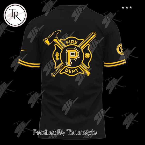 Pittsburgh Pirates 2025 Firefighter Appreciation Night Limited Edition Hoodie