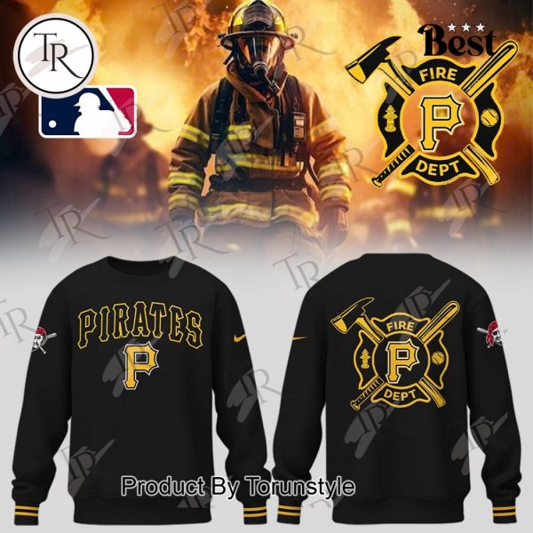 Pittsburgh Pirates 2025 Firefighter Appreciation Night Limited Edition Hoodie