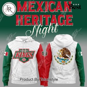 2025 Los Angeles Kings Mexican Heritage Night Custom Name Limited Edition Hoodie