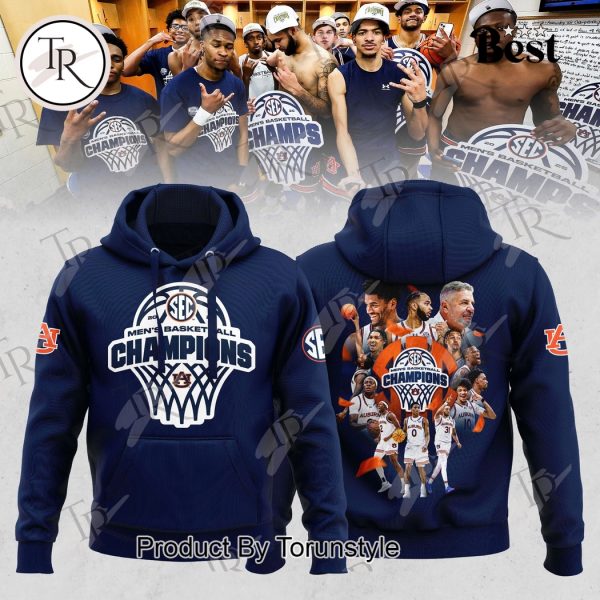 Auburn Tigers Men’s Basketball Champions 2025 Limited Edition Hoodie