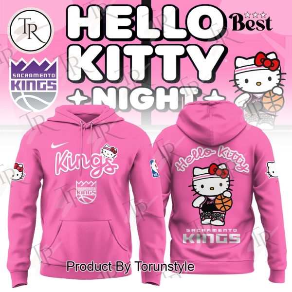 Sacramento Kings 2025 Hello Kitty Night Limited Edition Hoodie