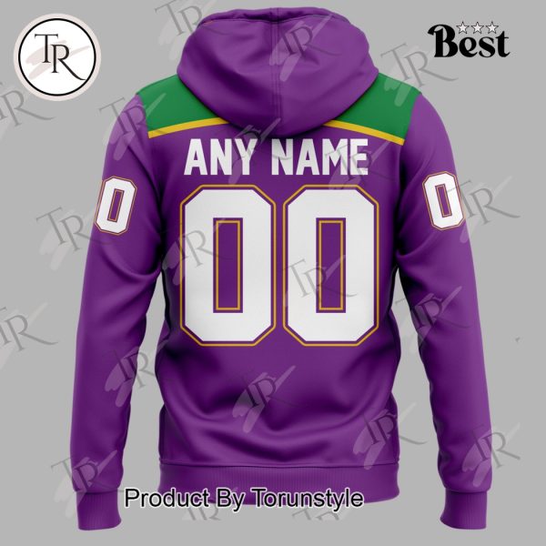 San Diego Gulls 2025 Mardi Gras Celebration Custom Name Hoodie