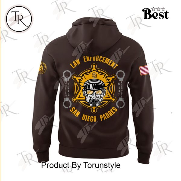 San Diego Padres 2025 National Law Enforcement Appreciation Day Limited Edition Hoodie