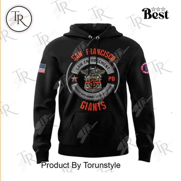 San Francisco Giants 2025 National Law Enforcement Appreciation Day Limited Edition Hoodie