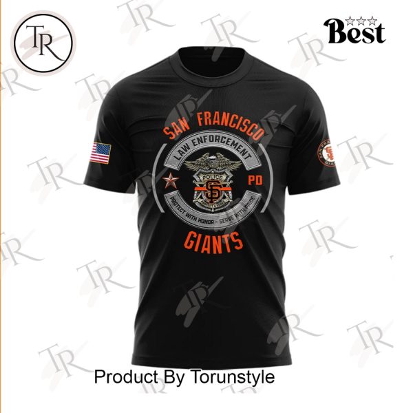 San Francisco Giants 2025 National Law Enforcement Appreciation Day Limited Edition Hoodie