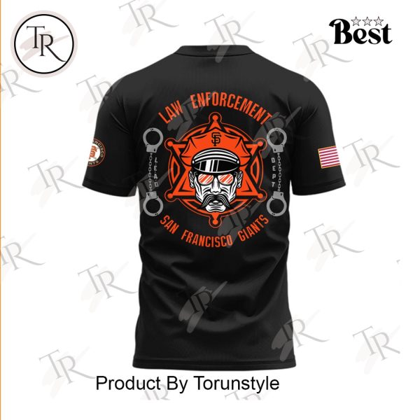 San Francisco Giants 2025 National Law Enforcement Appreciation Day Limited Edition Hoodie