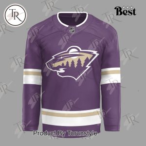 Minnesota Wild 2025 Prince Night Custom Name New Limited Edition Hockey Jersey