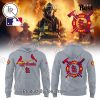 St. Louis Cardinals Firefighter Appreciation Night 2025 Limited Edition Hoodie – White