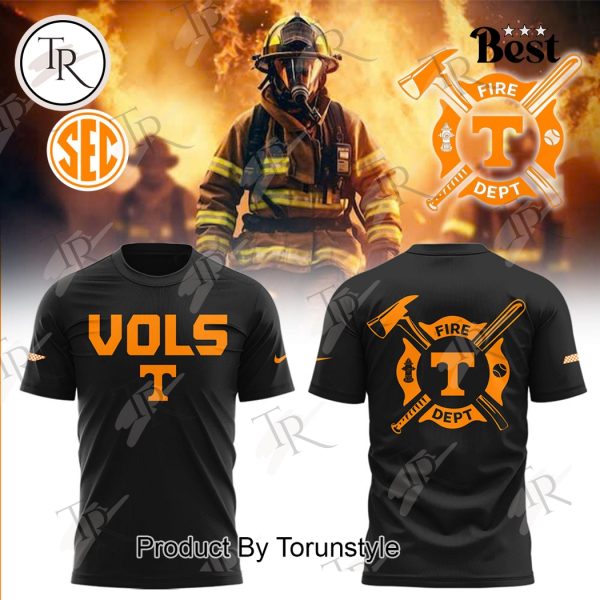 Tennessee Volunteers 2025 Firefighter Appreciation Night Limited Edition Hoodie – Black