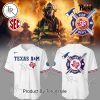 Texas A&M Aggies Baseball 2025 Firefighter Appreciation Night Limited Edition Baseball Jersey – Red