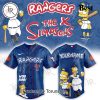 Toronto Blue Jays The Simpsons Heritage 2025 Custom Name Limited Edition Baseball Jersey