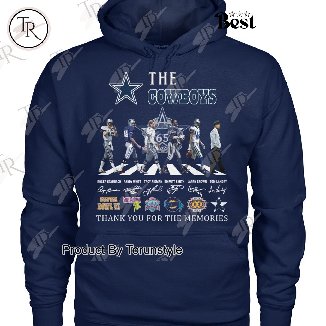 The Cowboys 65th 1960-2025 Thank You For The Memories Limited Edition T-Shirt