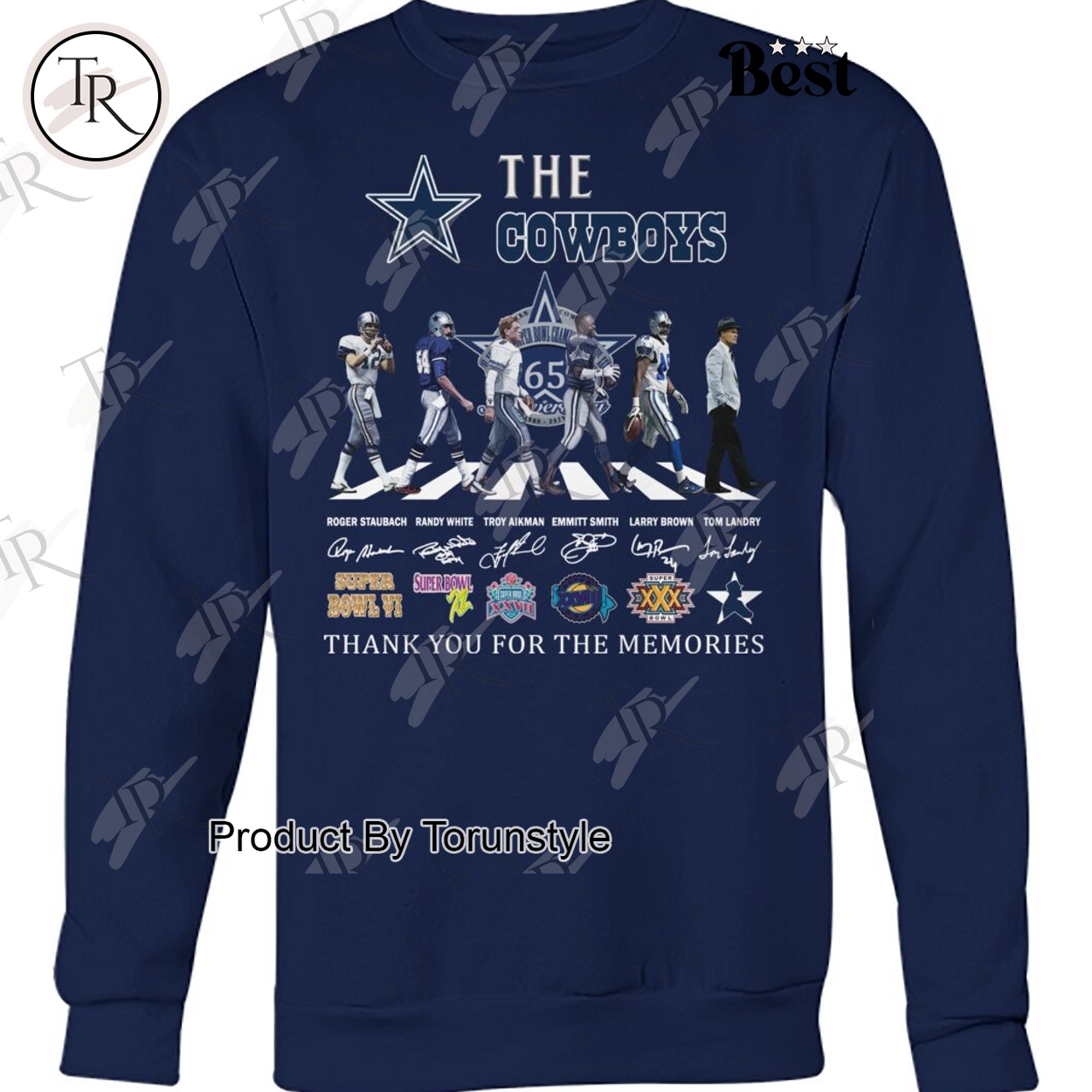 The Cowboys 65th 1960-2025 Thank You For The Memories Limited Edition T-Shirt