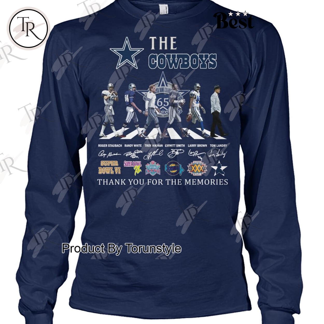 The Cowboys 65th 1960-2025 Thank You For The Memories Limited Edition T-Shirt