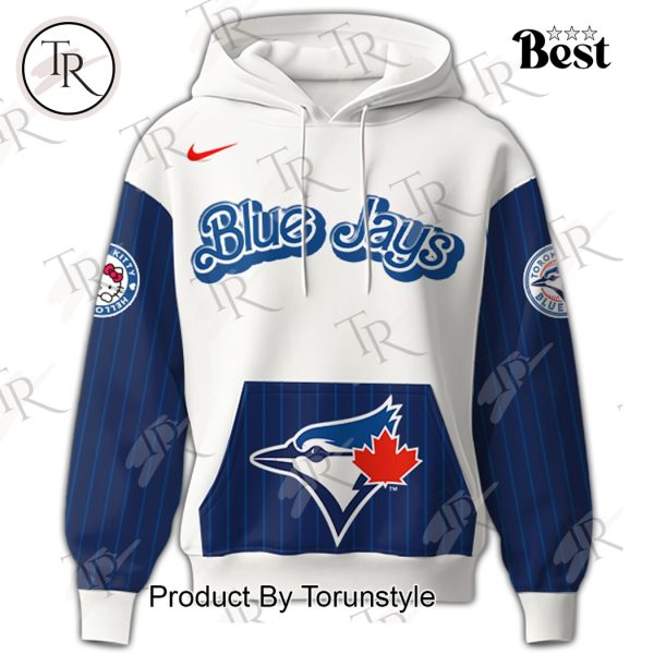 Toronto Blue Jays 2025 Hello Kitty Night Hoodie