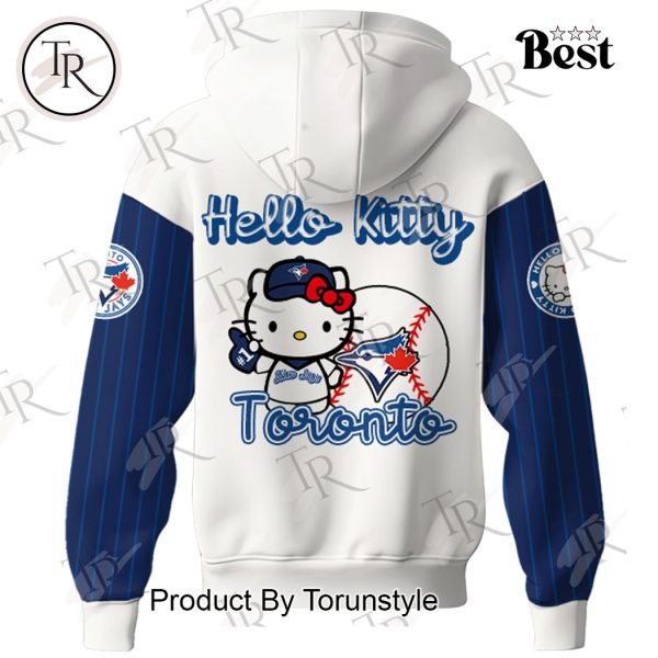 Toronto Blue Jays 2025 Hello Kitty Night Hoodie