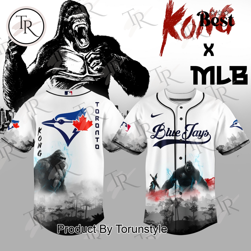 Toronto Blue Jays Kong 2025 Limited Edition Baseball Jersey Toronto Blue Jays Kong 2025 Limited Edition Baseball Jersey