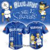 Texas Rangers The Simpsons Heritage 2025 Custom Name Limited Edition Baseball Jersey