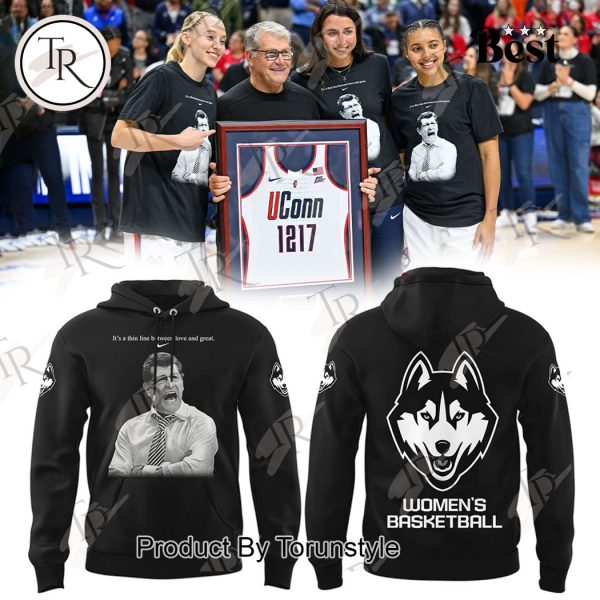 UConn Huskies Men’s Basketball x Coach Geno Auriemma 2025 Limited Edition Hoodie
