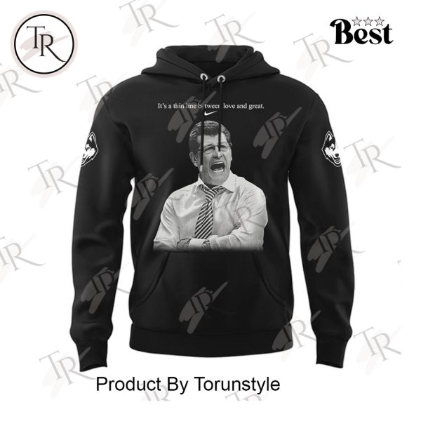 UConn Huskies Men’s Basketball x Coach Geno Auriemma 2025 Limited Edition Hoodie