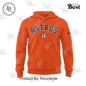 Houston Astros 2025 Firefighter Appreciation Night Limited Edition Hoodie – Orange