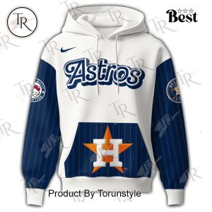 Houston Astros 2025 Hello Kitty Night Hoodie