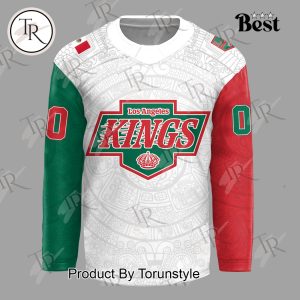 2025 Los Angeles Kings Mexican Heritage Night Custom Name Limited Edition Hockey Jersey