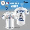 Los Angeles Dodgers X Mickey Mouse Just A Nurse Who Loves 2025 Limited Edition Baseball Jersey