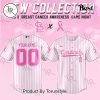 Tampa Bay Rays X Breast Cancer Awareness Game Night 2025 Custom Name Limited Edition Baseball Jersey