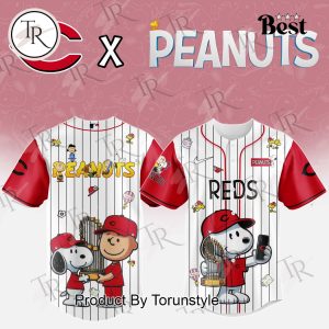 Cincinnati Reds 2025 X Peanuts New Special Edition Baseball Jersey