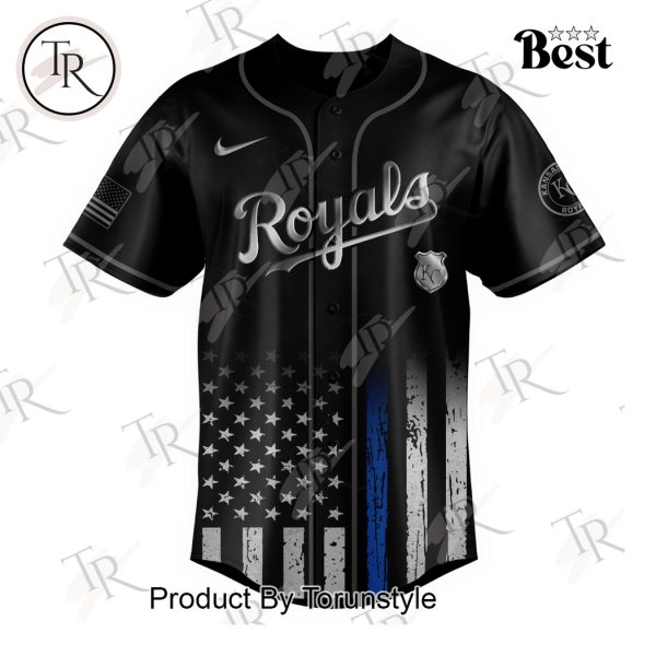 Kansas City Royals X Law Enforcement Night 2025 Limited Edition Baseball Jersey