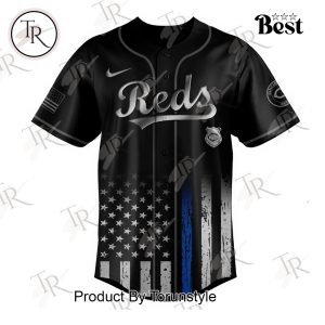 Cincinnati Reds X Law Enforcement Night 2025 Limited Edition Baseball Jersey