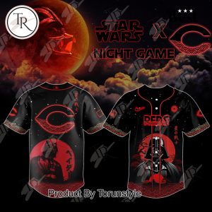 Star Wars Night Game X Cincinnati Reds 2025 Special Edition Baseball Jersey