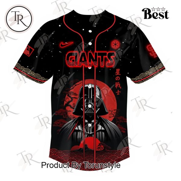 Star Wars Night Game X San Francisco Giants 2025 Special Edition Baseball Jersey