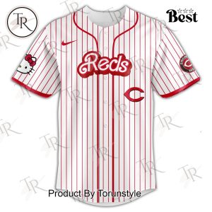 Cincinnati Reds x Hello Kitty Night 2025 Special Edition Baseball Jersey