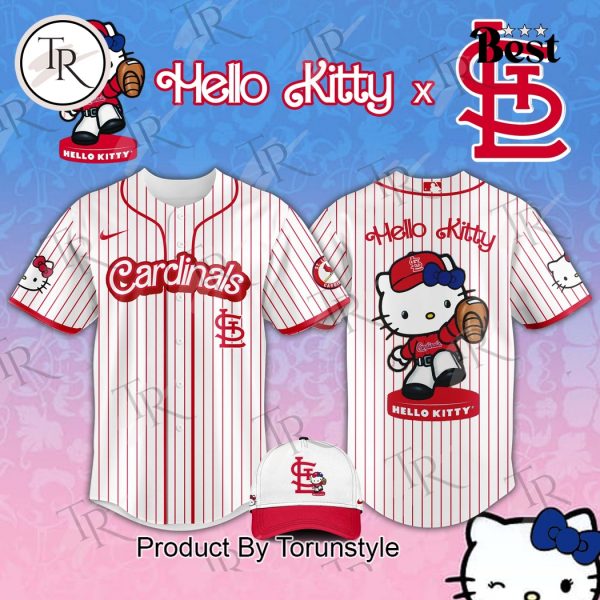 St.Louis Cardinals x Hello Kitty Night 2025 Special Edition Baseball Jersey