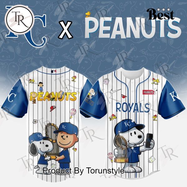 Kansas City Royals 2025 X Peanuts New Special Edition Baseball Jersey