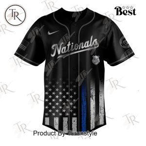 Washington Nationals X Law Enforcement Night 2025 Limited Edition Baseball Jersey