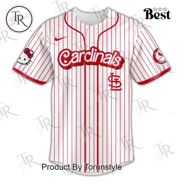 St.Louis Cardinals x Hello Kitty Night 2025 Special Edition Baseball Jersey