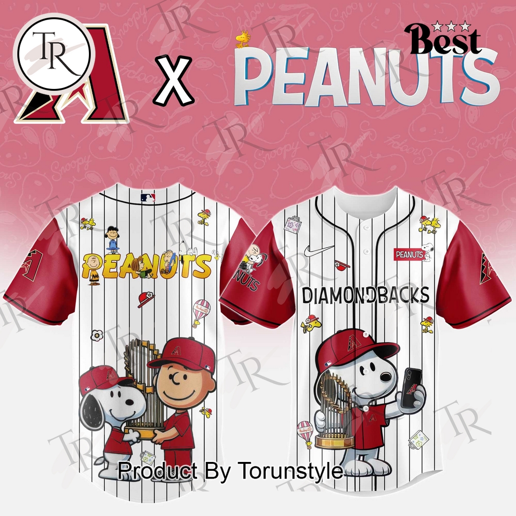 Arizona Diamondbacks 2025 X Peanuts New Special Edition Baseball Jersey Arizona Diamondbacks 2025 X Peanuts New Special Edition Baseball Jersey
