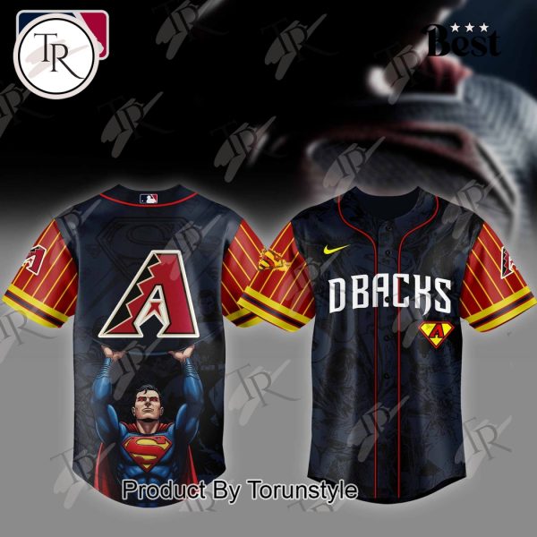 Arizona Diamondbacks x Superman 2025 Special Edition Baseball Jersey