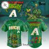 Athletics x Teenage Mutant Ninja Turtles 2025 Special Edition Baseball Jersey