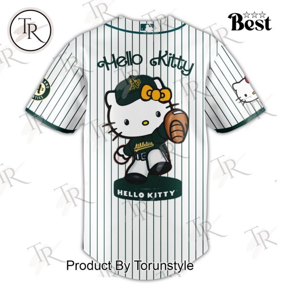 Athletics x Hello Kitty Night 2025 Special Edition Baseball Jersey