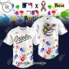 Athletics 2025 Autism Awareness Special Edition Baseball Jersey