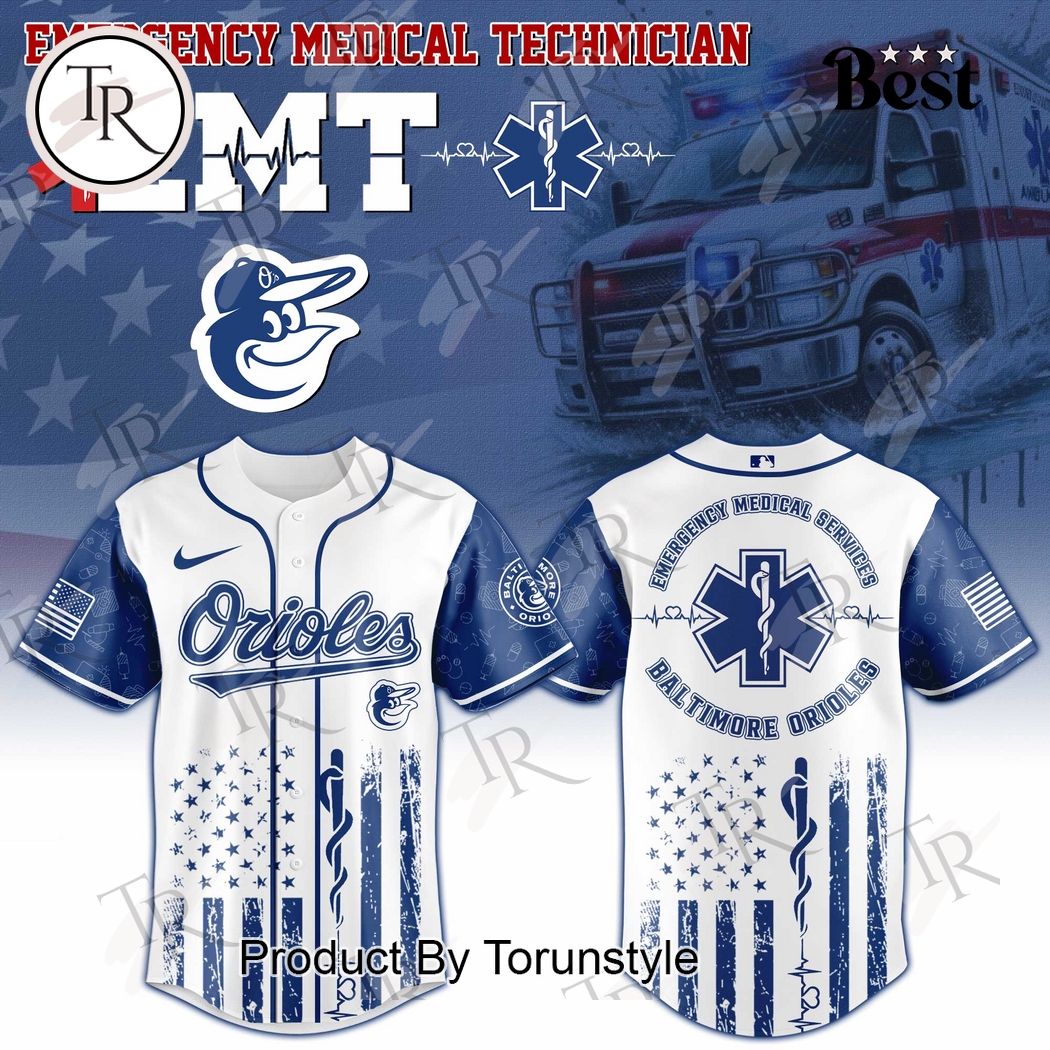 Baltimore Orioles X Emergency Medical Technician Appreciation Night 2025 Limited Edition Baseball Jersey Baltimore Orioles X Emergency Medical Technician Appreciation Night 2025 Limited Edition Baseball Jersey
