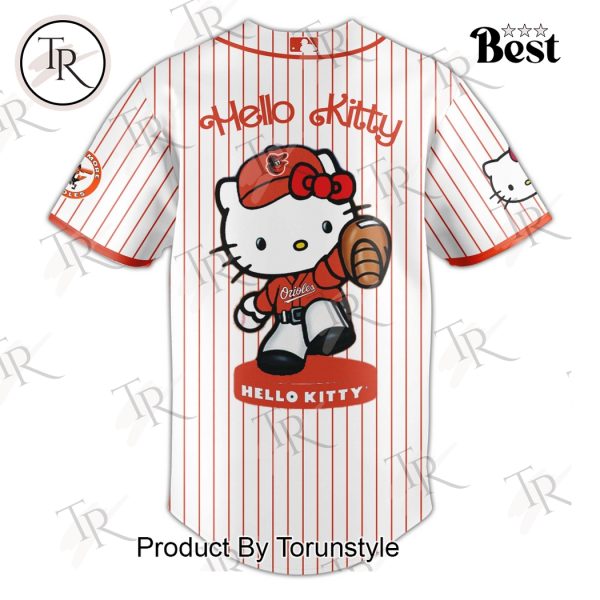 Baltimore Orioles x Hello Kitty Night 2025 Special Edition Baseball Jersey