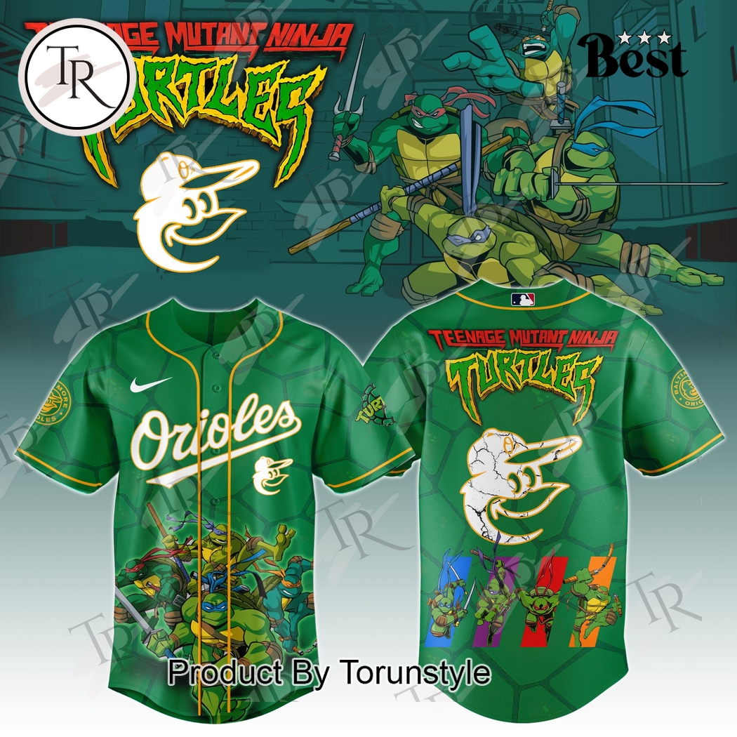 Baltimore Orioles x Teenage Mutant Ninja Turtles 2025 Special Edition Baseball Jersey Baltimore Orioles x Teenage Mutant Ninja Turtles 2025 Special Edition Baseball Jersey