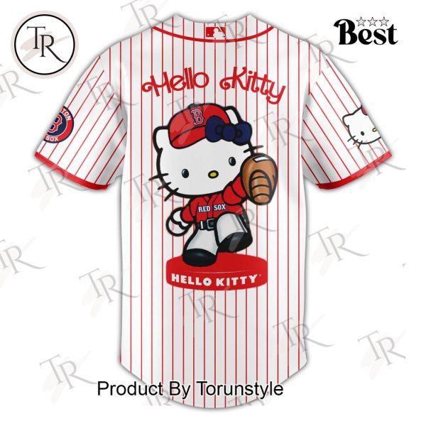 Boston Red Sox x Hello Kitty Night 2025 Special Edition Baseball Jersey