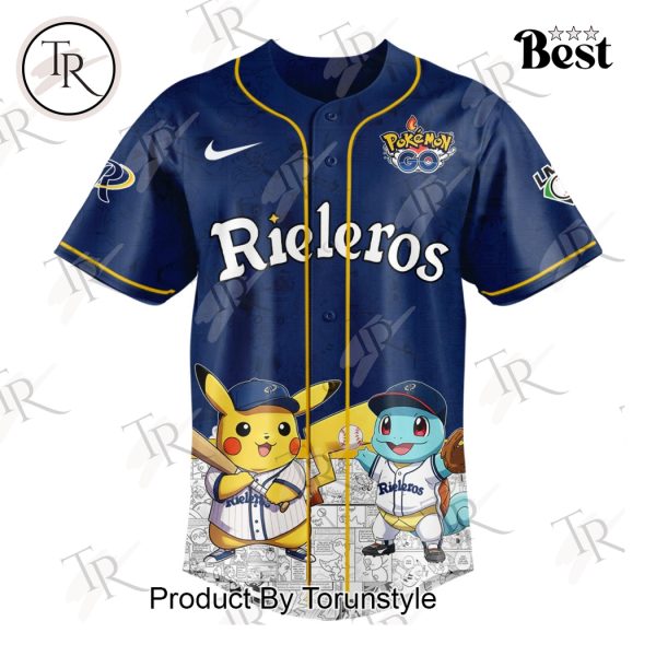Bravos De Leon 2025 Pokemon Custom Name Limited Edition Baseball Jersey